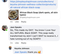 African Black Soap (dark spots, all skin types)